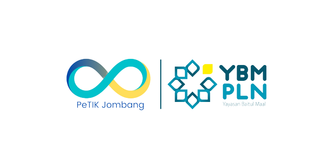 PeTIK Jombang & YBM PLN Logo